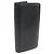 Louis Vuitton Portafoglio lungo Brazza in pelle di vitello Monogram Shadow nero - vista 3