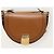 Fendi Borsa a tracolla Moonlight in pelle marrone e tonalità oro - vista 2