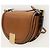 Fendi Borsa a tracolla Moonlight in pelle marrone e tonalità oro - vista 4