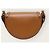Fendi Borsa a tracolla Moonlight in pelle marrone e tonalità oro - vista 6