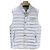 Brunello Cucinelli (A+/XL) Linen Wool Gray Down Vest Brown