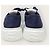 Miu Miu Sneaker in denim con logo decorato blu reale - vista 7