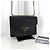 Prada Bolso de Hombro y Crossbody Envelope Saffiano Chain Black Negro - vista 3