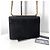 Prada Bolso de Hombro y Crossbody Envelope Saffiano Chain Black Negro - vista 4