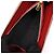 Saint Laurent Portafoglio lungo con zip in caviar rosso e monogramma dorato - vista 8