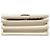 Boy Chanel Mini borsa a tracolla WOC Chevron in Caviar bianco e Oro Champagne - vista 6
