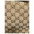Gucci Chaqueta acolchada de lona de algodón GG Camel Ebony Castaño - vista 3