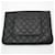 Chanel Clutch Black Caviar Argento Medium Nero - vista 5