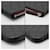 Chanel Clutch Black Caviar Argento Medium Nero - vista 8