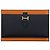 Hermès Long Wallet Black with Gold Hardware