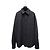 Balenciaga Gesteppte Jacke mit BB Logo Monogramm in Dunkelgrau und Schwarz Braun