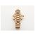 Rolex Datejust in oro da donna, quadrante originale con dieci diamanti D'oro - vista 14