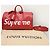 Louis Vuitton Keepall Epi Bandoulière con Logo Supreme Rosso - vista 7