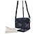Gucci Piccola borsa a tracolla in denim Argento