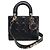 Dior Borsa Lady Small in agnello Cannage nero MY ABC