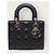 Dior Borsa Lady Small in agnello Cannage nero MY ABC - vista 2