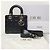 Dior Borsa Lady Small in agnello Cannage nero MY ABC - vista 8