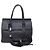 Versace Borsa satchel, borsa tote e borsa a tracolla con nappe intrecciate Nero