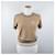 Hermès Kurzärmeliger Kaschmirpullover für Damen aus Strick Braun - Ansicht 4