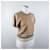 Hermès Kurzärmeliger Kaschmirpullover für Damen aus Strick Braun - Ansicht 5