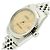 Rolex Relógio Datejust de aço para mulher com mostrador creme brilhante Branco - vista 12