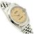 Rolex Relógio Datejust de aço para mulher com mostrador creme brilhante Branco - vista 13
