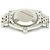 Rolex Relógio Datejust de aço para mulher com mostrador creme brilhante Branco - vista 15