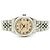 Rolex Relógio Datejust de aço para mulher com mostrador creme brilhante Branco - vista 20