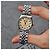 Rolex Relógio Datejust de aço para mulher com mostrador creme brilhante Branco - vista 3