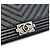 Chanel Long Wallet Boy in Caviar Chevron Schwarz - Ansicht 7