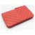 Chanel Pochette Classic Chevron Silver Coral Caviar - Non utilizzata Rosa - vista 3