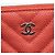 Chanel Pochette Classic Chevron Silver Coral Caviar - Non utilizzata Rosa - vista 7