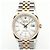 Rolex Reloj Datejust para hombre con esfera blanca combinada Garantía Blanco - vista 7