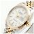 Rolex Reloj Datejust para hombre con esfera blanca combinada Garantía Blanco - vista 8
