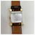 Hermès Montre femme à double bracelet en cuir plaqué or Doré  - vue 6