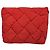 Bottega Veneta Gepolsterte Nylon-Cassette-Dokumentenmappe Rot