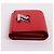 Louis Vuitton Red Twist Silver Monogramm Geldbörse Rot - vue 5