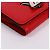 Louis Vuitton Red Twist Silver Monogramm Geldbörse Rot - vue 7