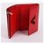 Louis Vuitton Red Twist Silver Monogramm Geldbörse Rot - vue 9