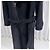 Tom Ford Double-breasted Leather Long Black Coat - view 3