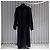 Tom Ford Double-breasted Leather Long Black Coat - view 7