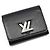 Louis Vuitton Cartera compacta y monedero Black Épi Silver-Tone Twist Negro - vista 3