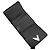 Louis Vuitton Cartera compacta y monedero Black Épi Silver-Tone Twist Negro - vista 7