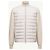 Moncler gesteppter Woll-Kaschmir-Cardigan mit Reißverschluss Silber - Ansicht 10