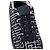 Balmain Cappotto da uomo Monogram Sneakers TJCM EDK Nero - vista 8