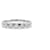 Chanel Anello Coco Crush Diamond Mini Bianco  - vista 1