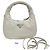 Prada Mini-Crossbody-Bag aus weichem gepolstertem Nappa-Leder Weiß