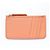 Maison Martin Margiela Maison Margiela Kartenetui aus schwarzem Leder mit Prägung: Orange - Ansicht 7