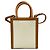 Céline Cabas Mini Vertical en lienzo de algodón natural Multicolor - vista 4