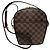 Louis Vuitton Bolsa de Ombro Damier Ébène PM Preto